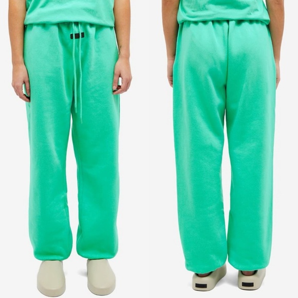 Fear of God ESSENTIALS Women's Sweat Pants in Mint Leaf XS Joggers Streetwear - Picture 2 of 16